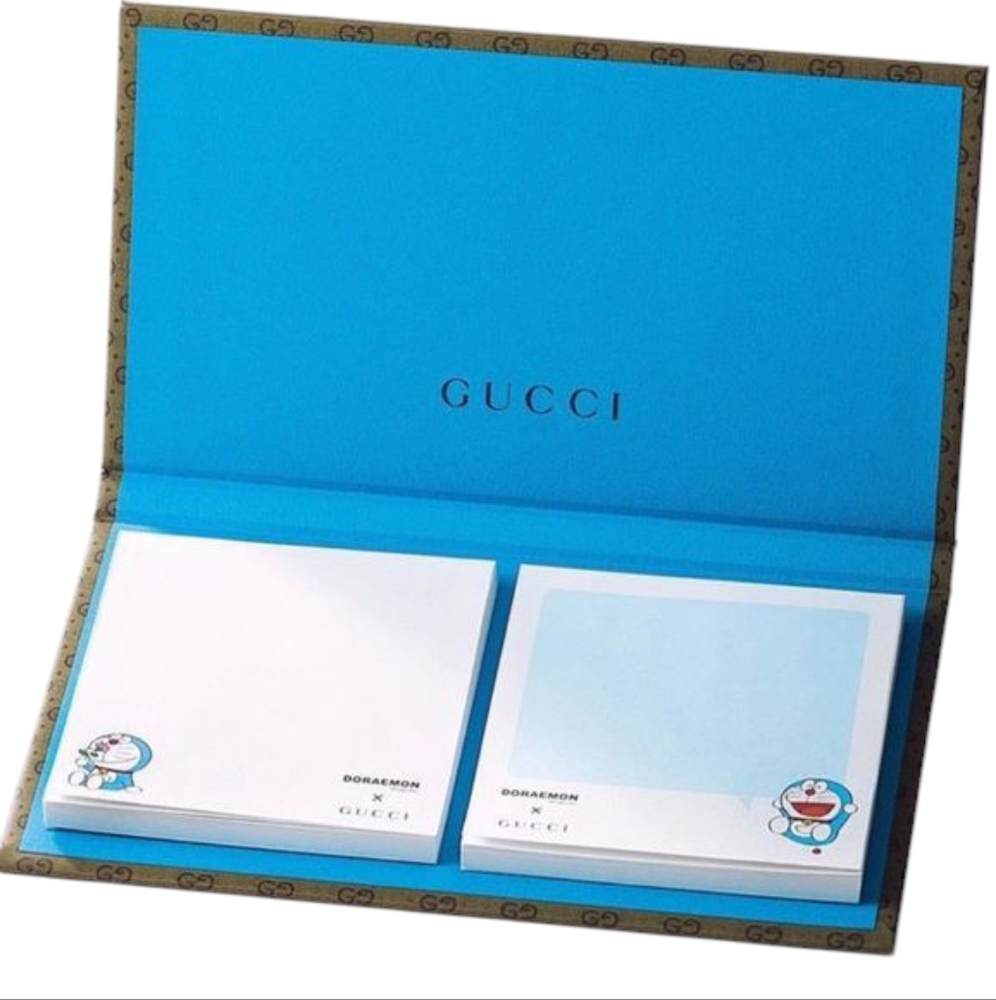 DORAEMON X GUCCI MEMO PAD